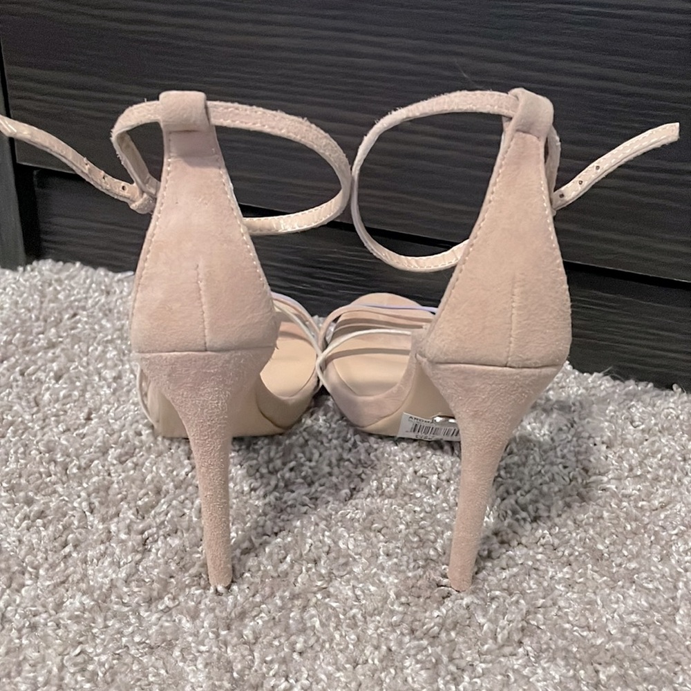 Tony Bianco Aroma Strappy Heeled Sandal In Blush Suede - Picture 8 of 10